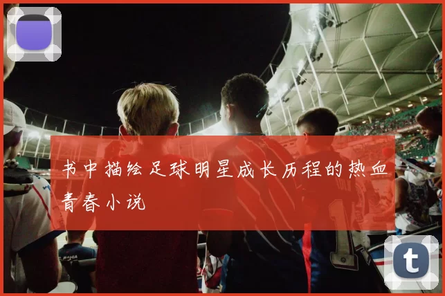 书中描绘足球明星成长历程的热血青春小说