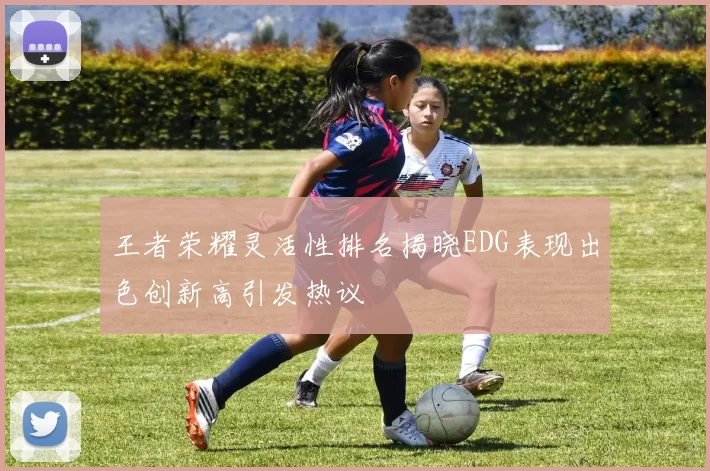 王者荣耀灵活性排名揭晓EDG表现出色创新高引发热议